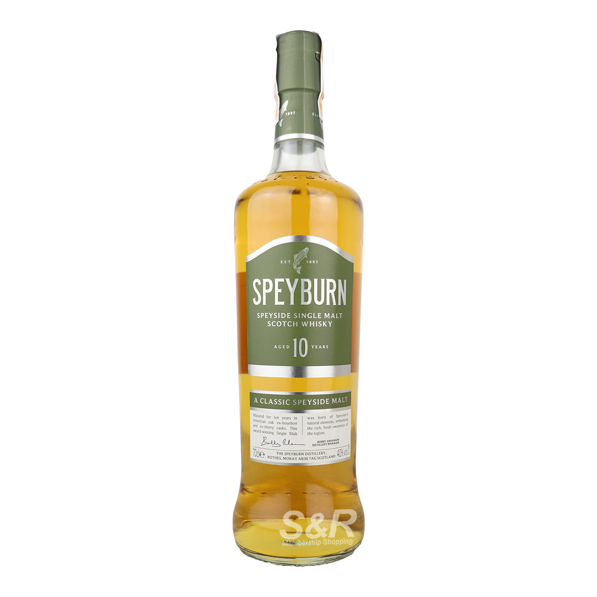 Speyburn Single Malt Scotch Whisky 700mL Speyburn Single Malt Scotch Whisky 700mL